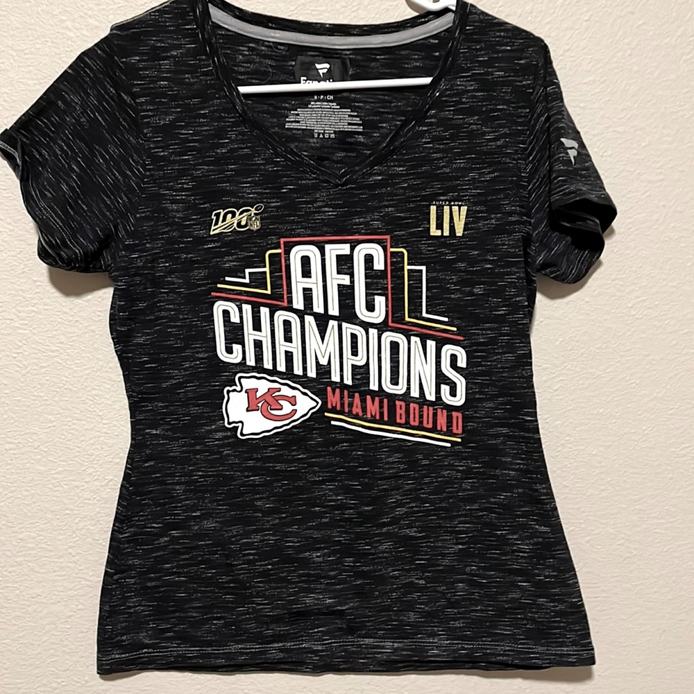 NFL KC Pro Line Fanatics Kansas City Chiefs AFC Champs Miami Bound 2020